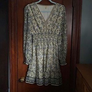 Max Studio Boho Floral Dress sz M